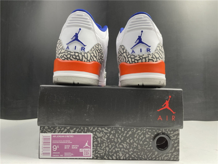 air jordan 3 “knicks” 136064-148