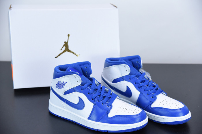 air jordan 1 mid “hyper royal” 554724-114