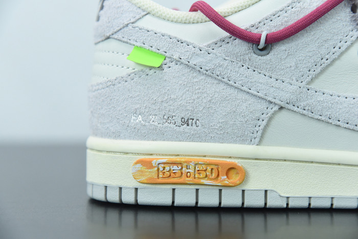 off-white x nike sb dunk low “35 of 50” ow dj0950-114