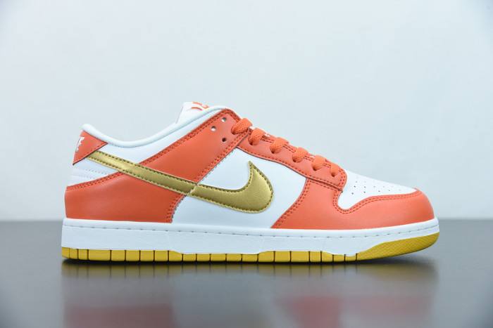 nike dunk low golden orange dq4690-800