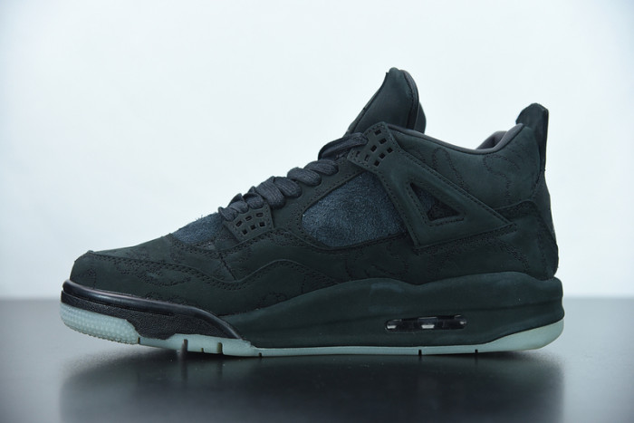 kaws x air jordan 4 black aj4 930155-001