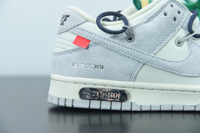 off-white x nike sb dunk low “20 of 50” ow dj0950-115