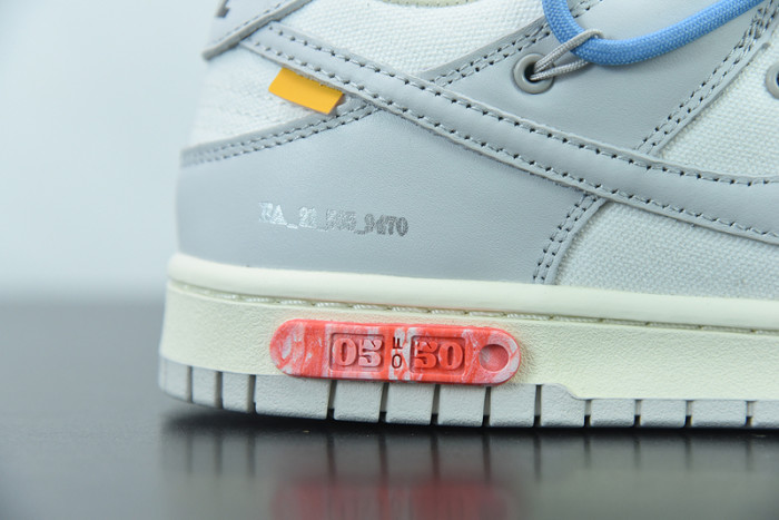 off-white x nike sb dunk low “05 of 50” ow dm1602-113