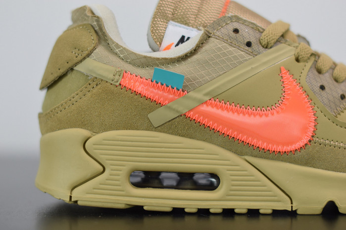 nike air max 90 off-white desert ore aa7293-200