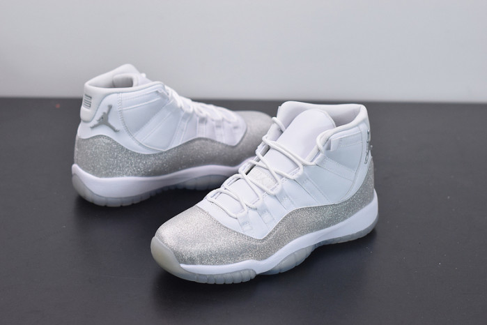 air jordan 11 retro white metallic silver ar0715-100
