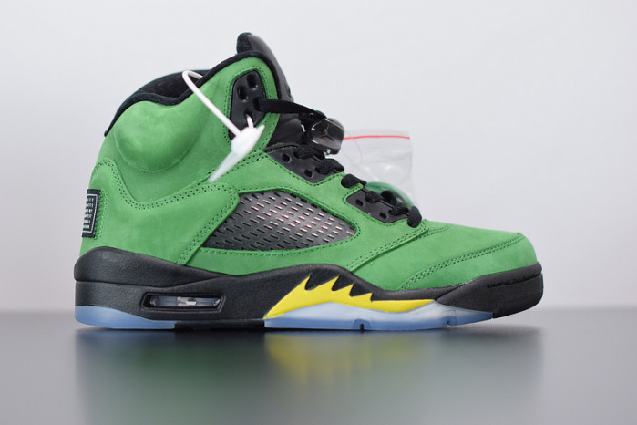 air jordan 5 oregon green ck6631-307