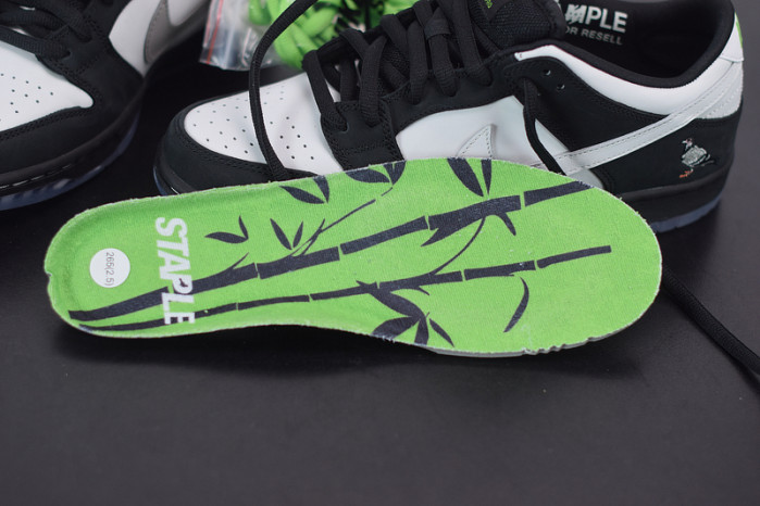 nike sb dunk low staple panda pigeon bv1310-013
