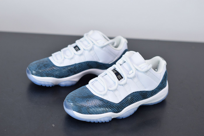 air jordan 11 retro low navy snakeskin cd6846-102