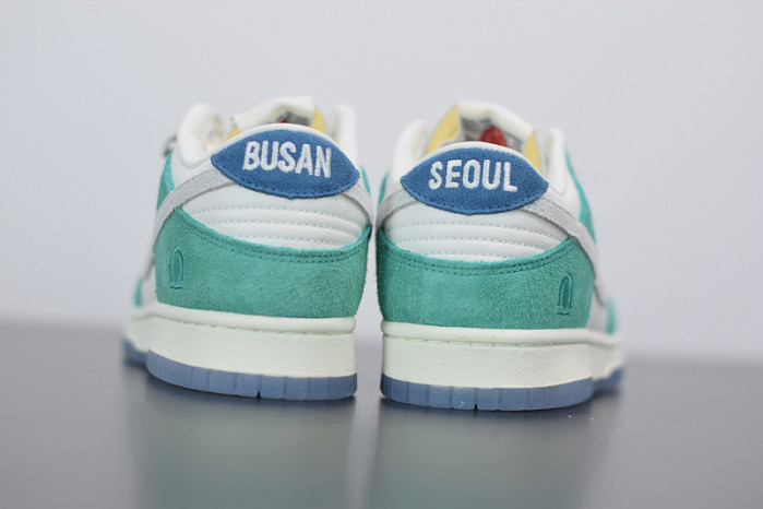 kasina x nike dunk low neptune green cz6501-101