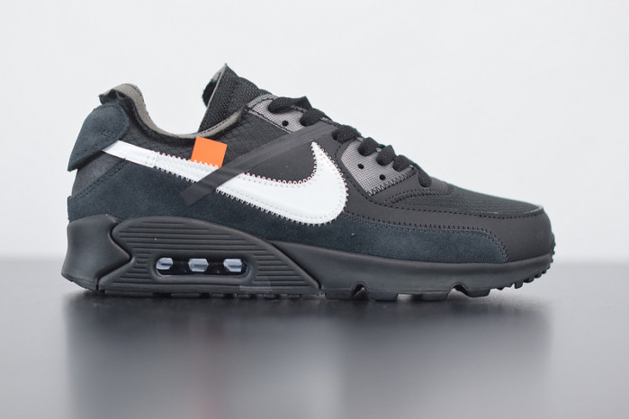 nike air max 90 off-white black aa7293-001