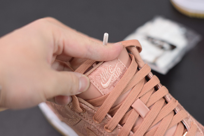 nike air force 1 low clot rose gold silk cj5290-600