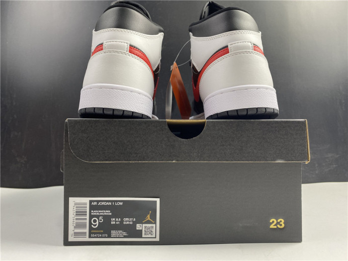 air jordan 1 mid “white shadow” 554724-073