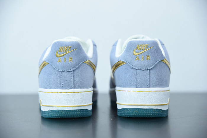 nike air force 1 07 an20 white psychic blue metallic gold ct9963-100