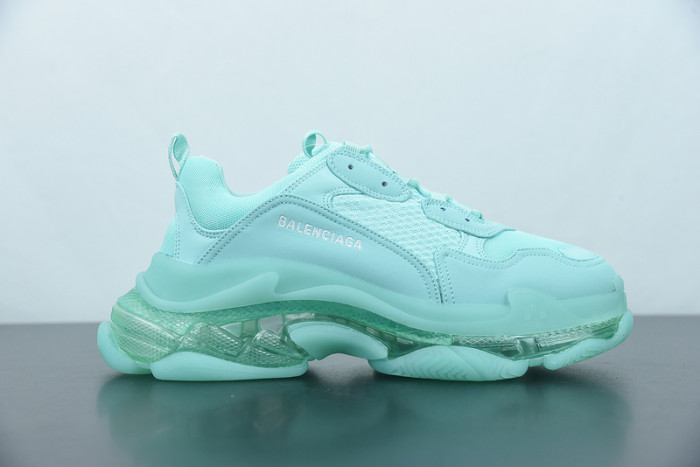 balcia triple s sneaker clear sole green