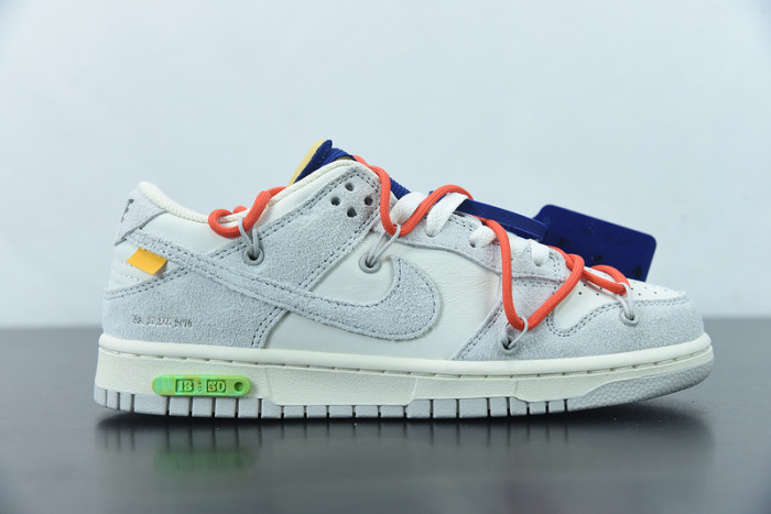 off-white x nike sb dunk low “13 of 50” ow dj0950-110