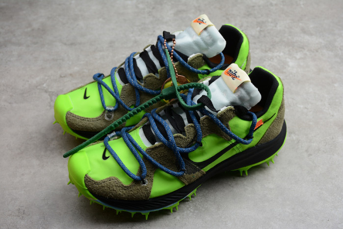 nike zoom terra kiger 5 off-white electric green cd8179-300