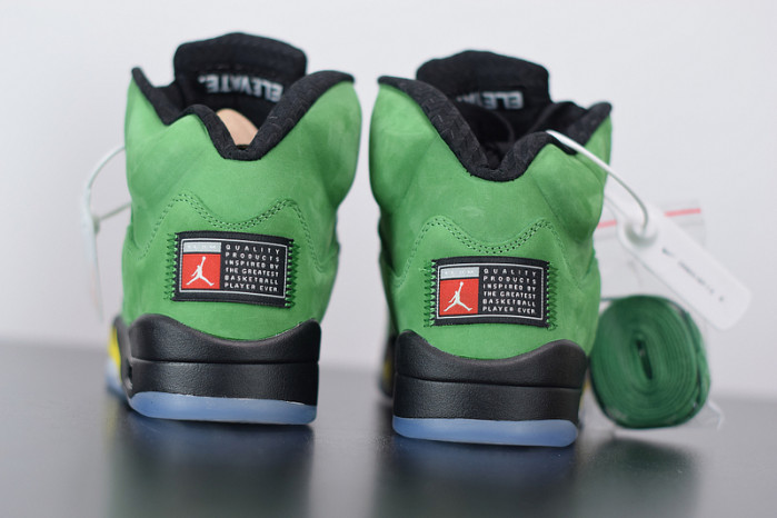 air jordan 5 oregon green ck6631-307