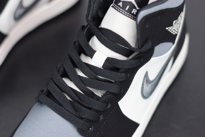 air jordan 1 mid satin grey toe 852542-011