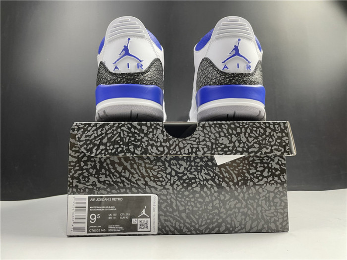 air jordan retro 3 racer blue ct8532-145