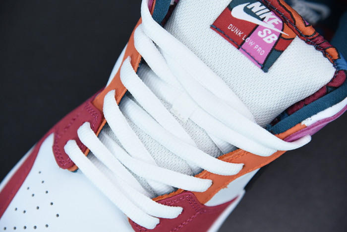 parra nike sb dunk low 2021 dh7695-100