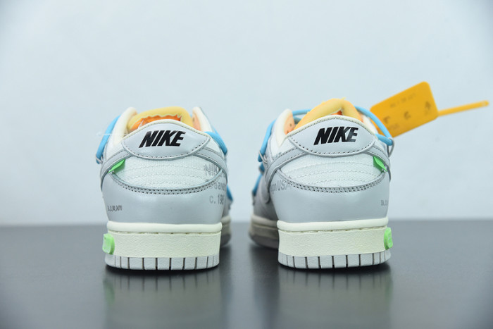 off-white x nike sb dunk low “02 of 50” ow dm1602-115