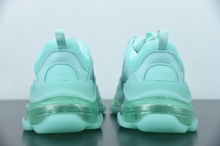 balcia triple s sneaker clear sole green