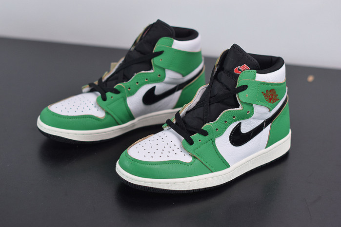 air jordan 1 high wmns“ lucky green” db4612-300