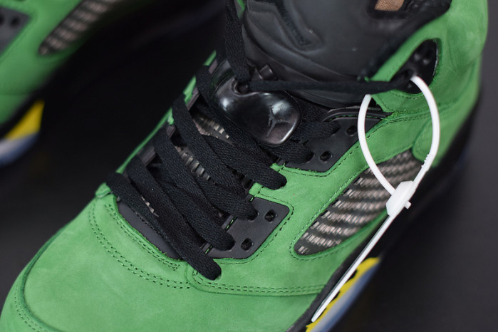 air jordan 5 oregon green ck6631-307