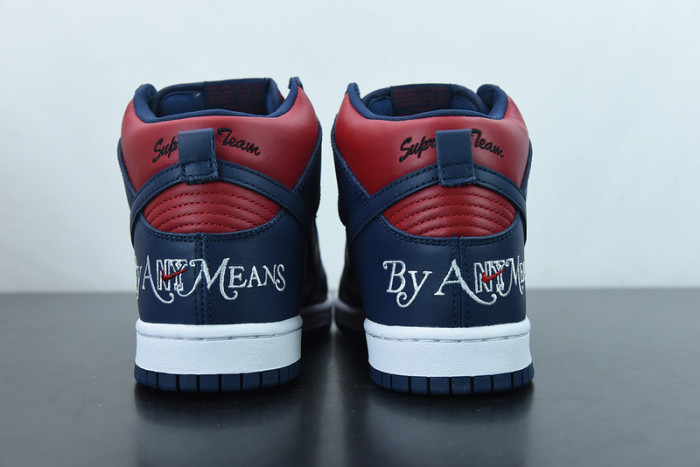 nike sb dunk high S*p*e by any means navy dn3741-600