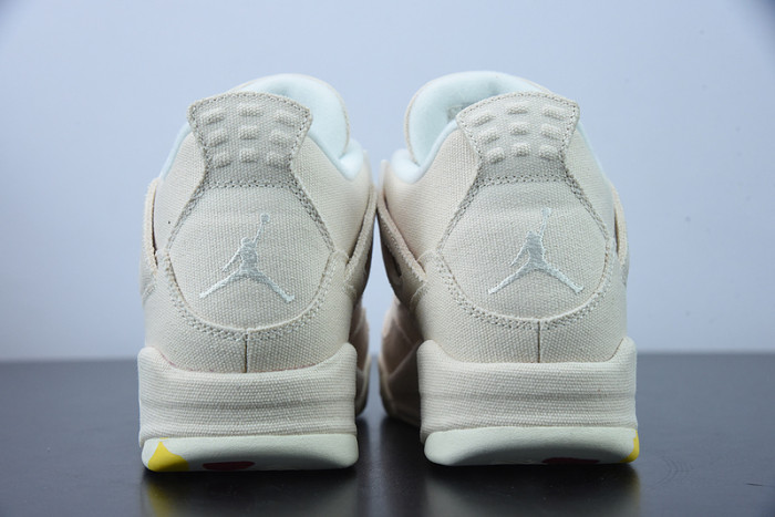 air jordan 4 retro blank canvas dq4909-100
