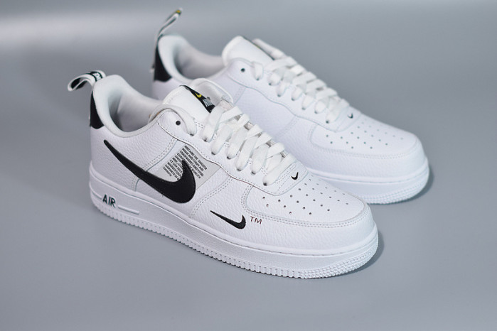 nike air force 1 low utility white black aj7747-100