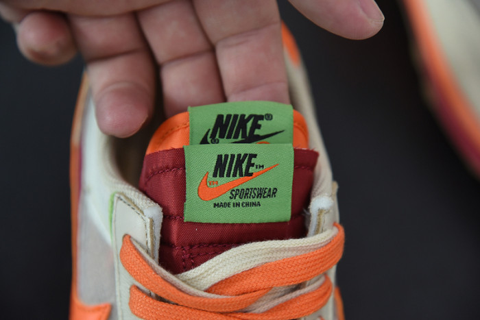 fragment design x sacai x nk ldwaffle orange dh1347-100