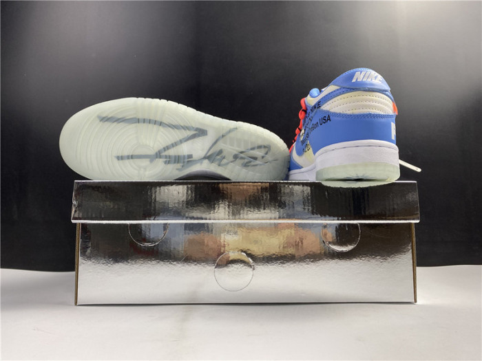 nike sb dunk low off-white blue ct0856-403