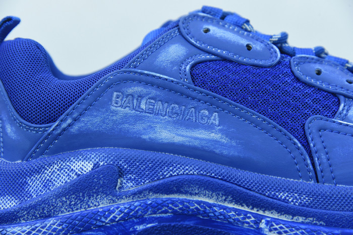 balcia triple s sneaker faded blue