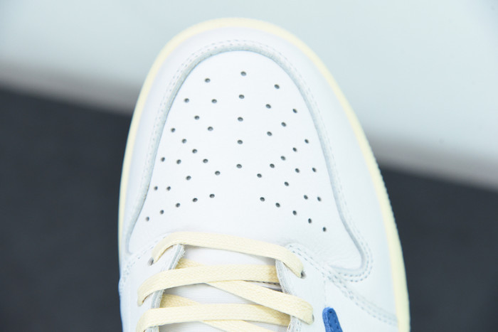 travis scott x air jordan 1 low white navy blue cq3277-100