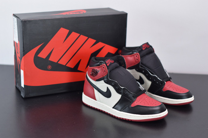 air jordan 1 retro high “bred toe” 555088-610