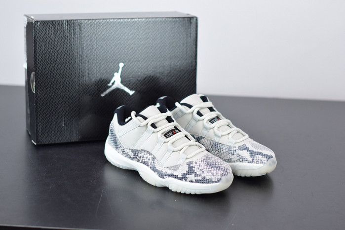 air jordan 11 retro low snake light bone cd6846-002