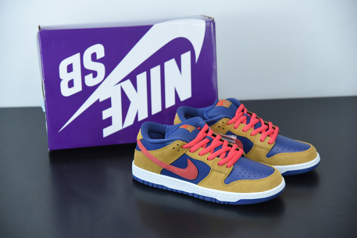 nike sb dunk low reverse papa bear bq6817-700