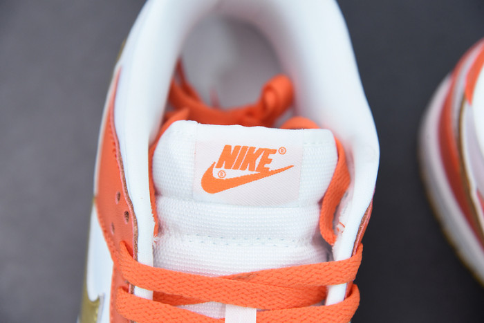 nike dunk low golden orange dq4690-800