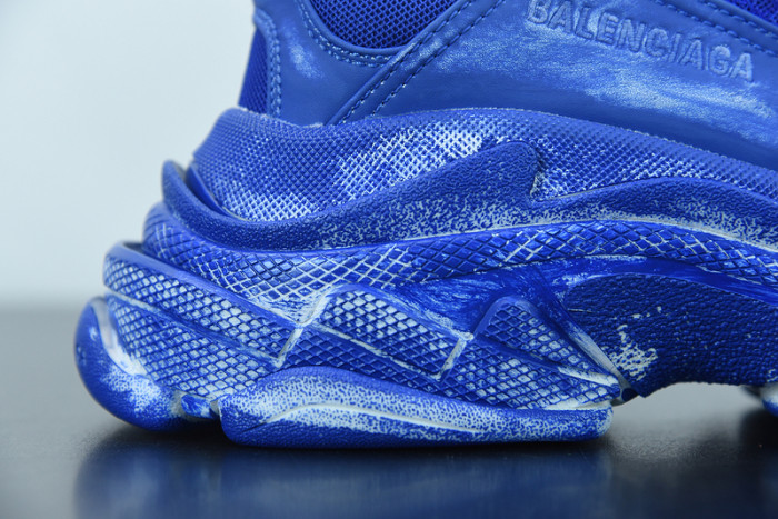 balcia triple s sneaker faded blue