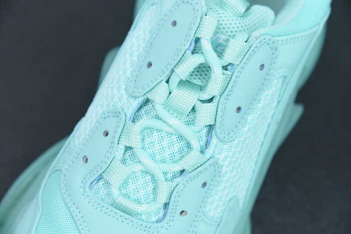 balcia triple s sneaker clear sole green