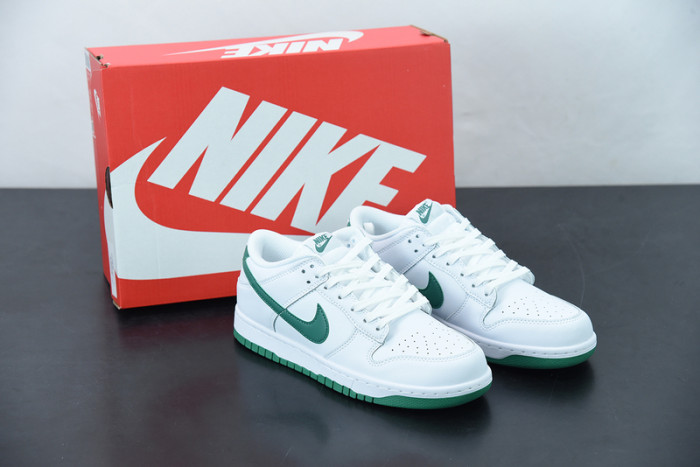 nike dunk low white green dd1503-112