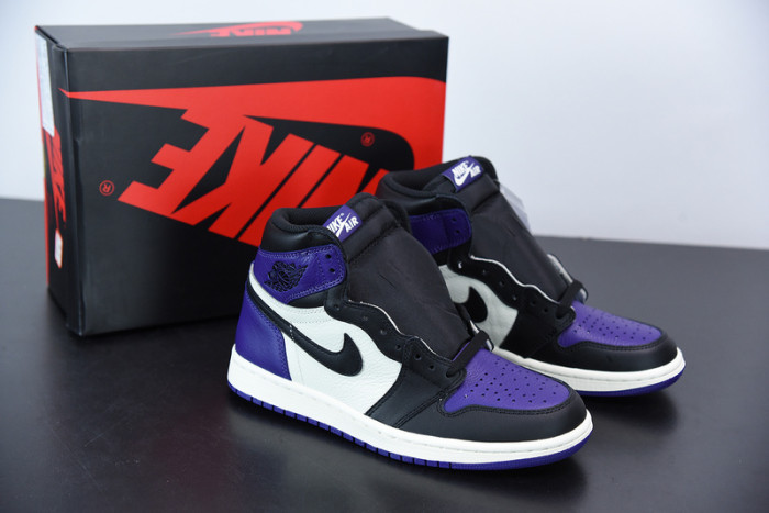 air jordan 1 retro high og “court purple” 555088-501