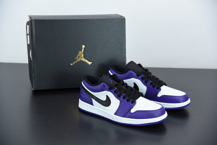 air jordan 1 low court purple white 553558-500