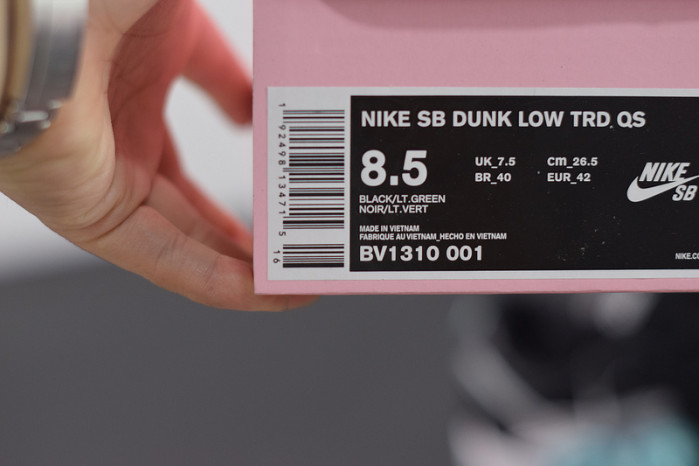 nike sb dunk low Di*m*nd s*pply co black Di*m*nd bv1310-001