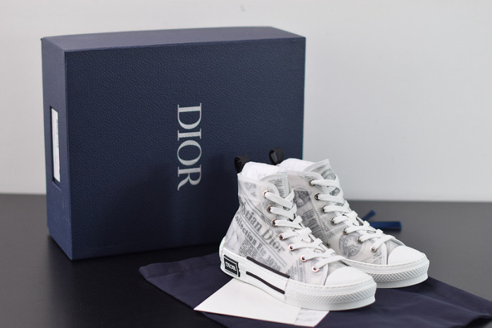dor b23 high top oblique sneaker
