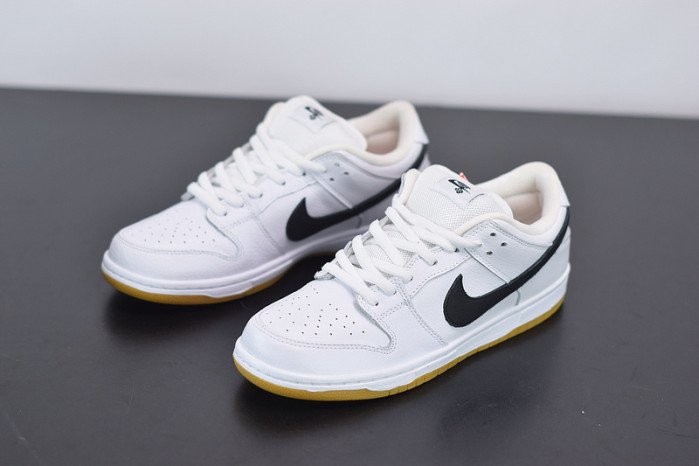 nike sb dunk low orange label white cd2563-100