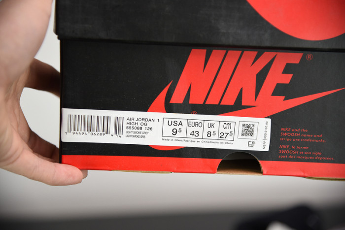 air jordan 1 retro high light smoke grey 555088-126