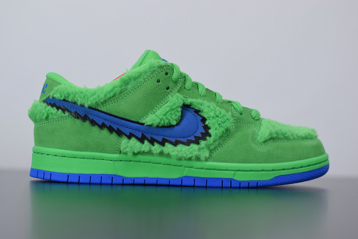nike sb dunk low "grateful dead - green bear" cj5378-300