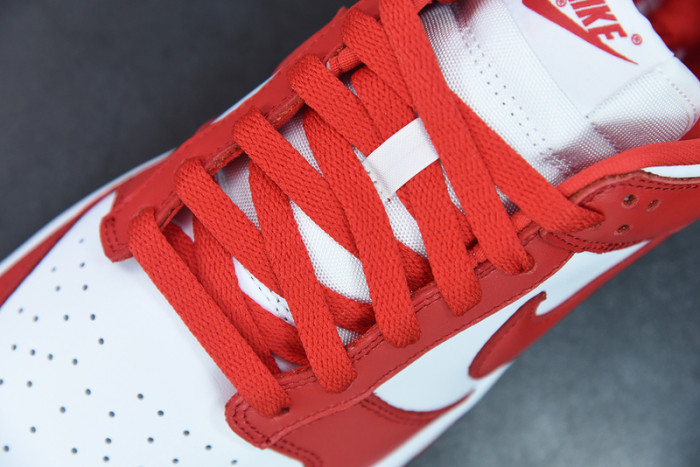 nike dunk low university red cu1727-100